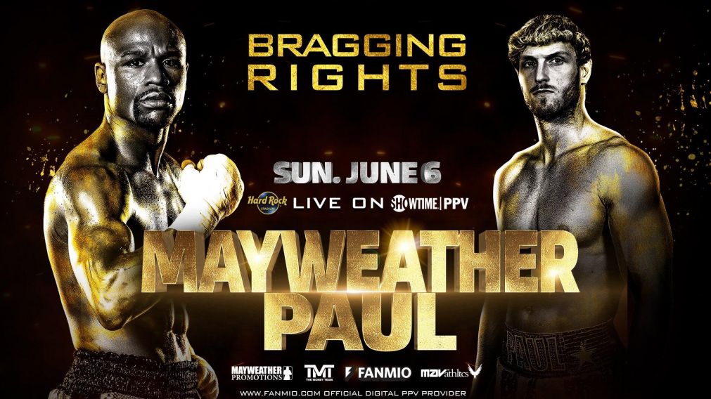 Floyd Mayweather vuelve a subirse al ring frente al famoso youtuber Logan Paul