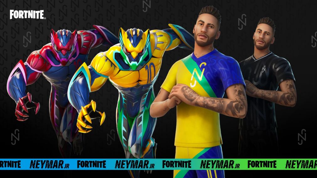 El personaje de Neymar se lanzó en Fortnite este martes 27 de abril.