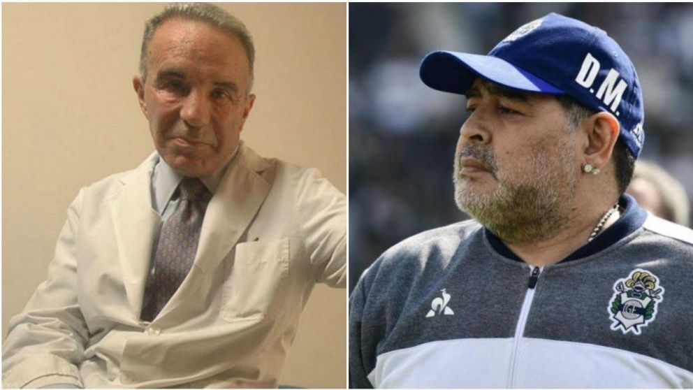 Alfredo Cahe fue el médico de cabecera de Maradona durante 30 años.