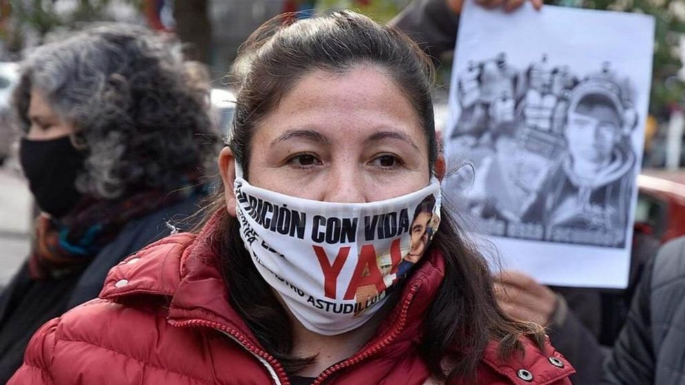 Cristina Castro record� lo que ocurri� el 30 de abril del a�o pasado, cuando su hijo Facundo sali� para ir a ver a su novia en Bah�a Blanca.