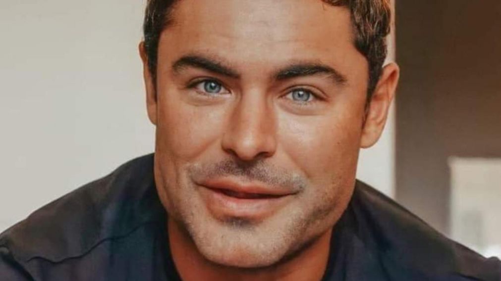 Zac Efron fue tendencia en Twitter por su "nuevo rostro".