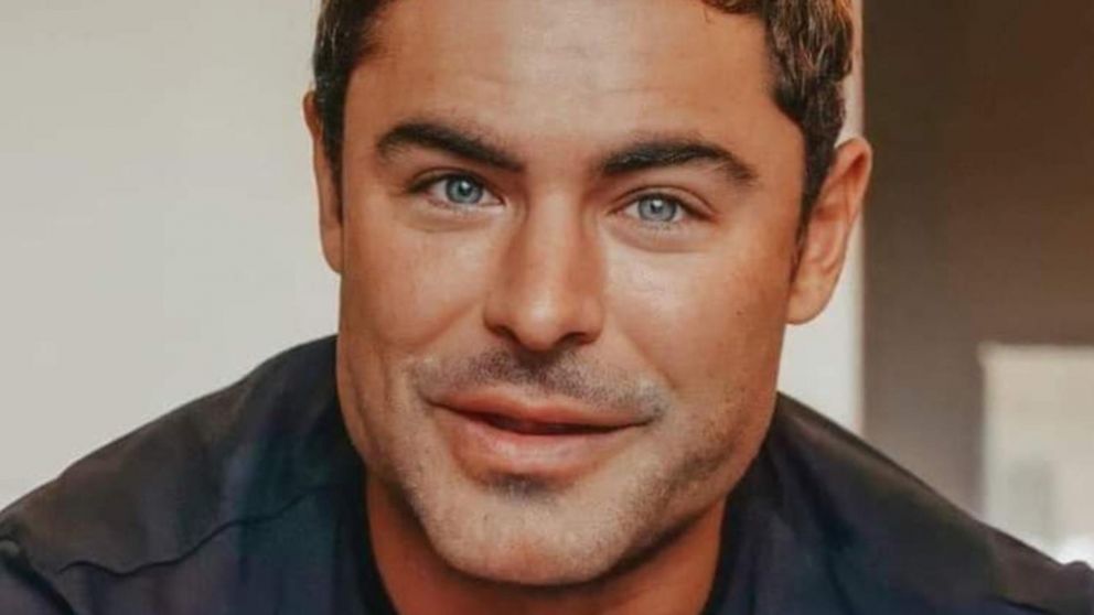 Zac Efron fue tendencia en Twitter por su "nuevo rostro".