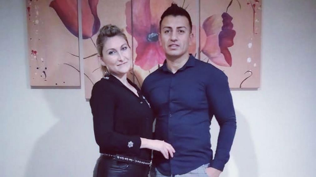 Anal�a Maldonado, junto a su pareja y presunto femicida Samuel Llanos (Archivo).