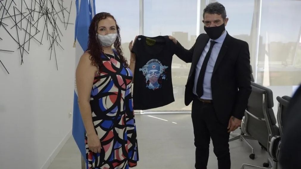 Homenaje a los trabajadores de la salud