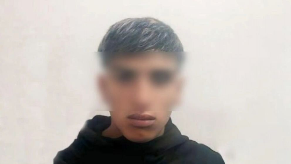 Este es el sujeto que resultó aprehendido por las autoridades policiales.