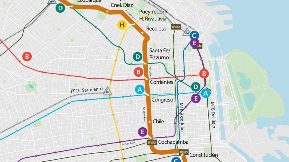 Despu�s de 25 a�os se pone en marcha una nueva l�nea de subte