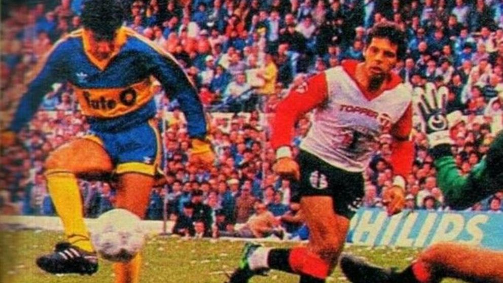 Alfredo Graciani, sinónimo de gol en Boca Juniors (Archivo).