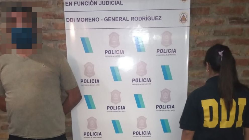 Este es uno de los individuos que fue detenido por realizar estafas con terrenos usurpados.