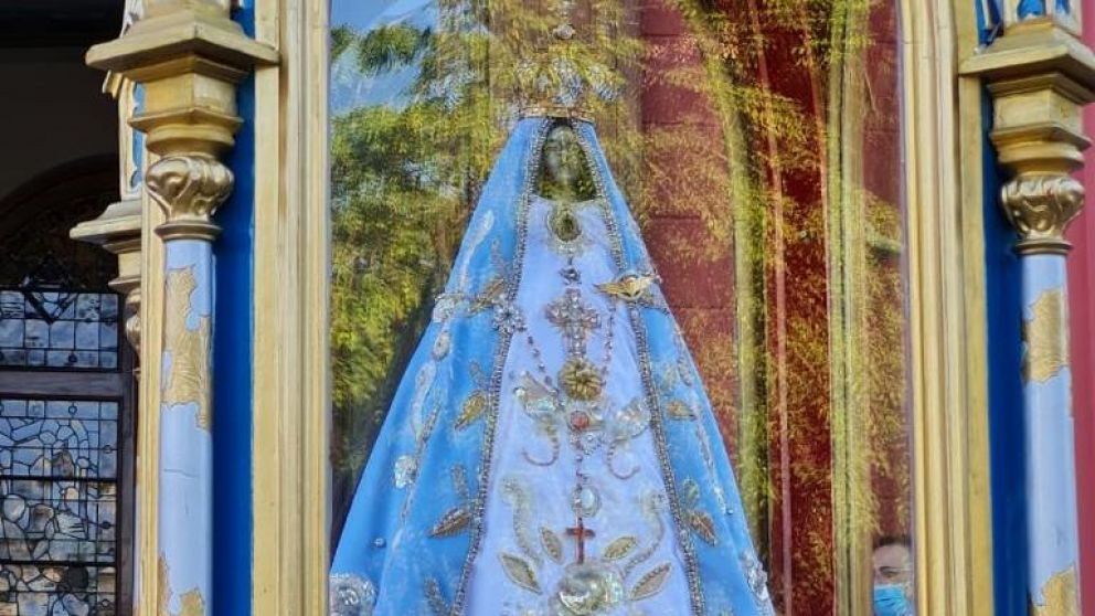 Es la segunda vez que la Procesión de la Virgen del Valle se transmite de forma virtual por el Covid-19. (Gentileza El Esquiú)