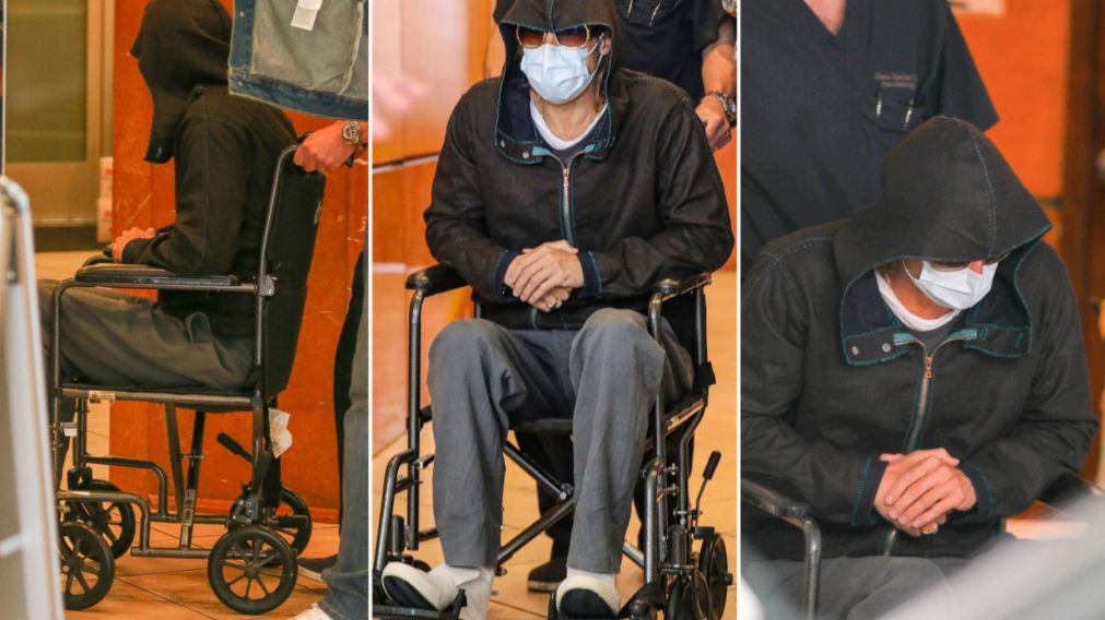 El actor fue fotografiado en un estado preocupante (Gentileza Page Six).