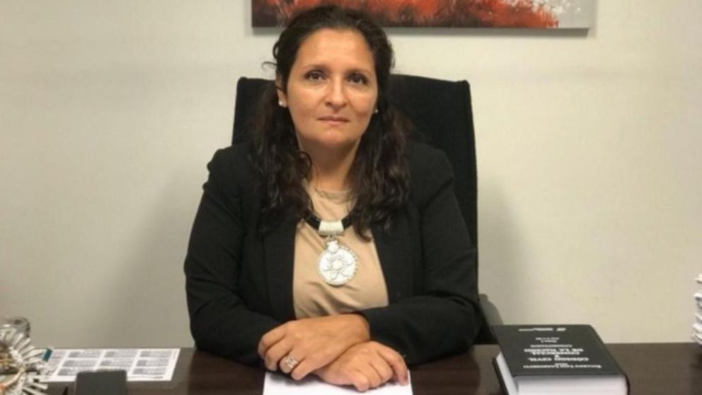 Karina Singh, asesora de la familia del niño que tiene una causa por rayar un auto en Salta (Gentileza Diario Info Salta).