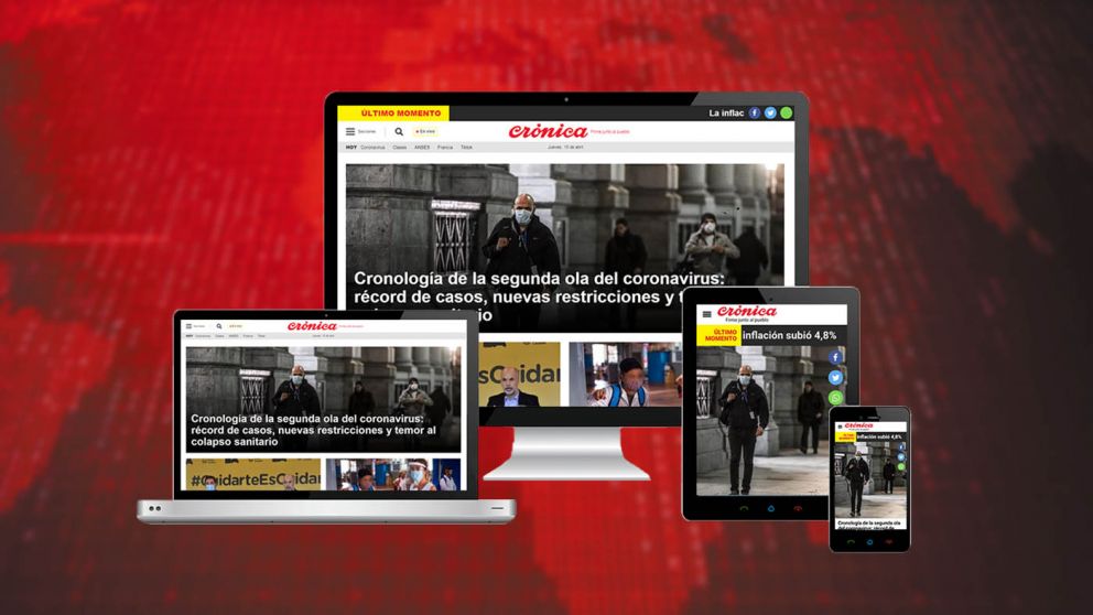 En Crónica nos renovamos para mostrarte toda la información