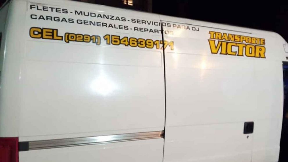 La combi en donde se celebraba la despedida de solteras (Gentileza Brujula24.com)