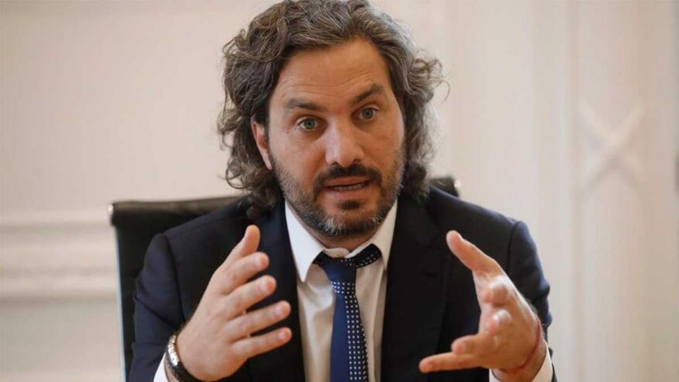 Santiago Cafiero tocó diversos temas judiciales (Archivo).