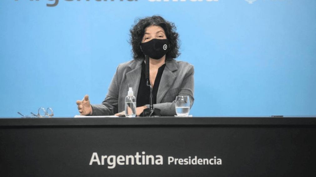 Carla Vizzotti, ministra de Salud, preocupada por el coronavirus.