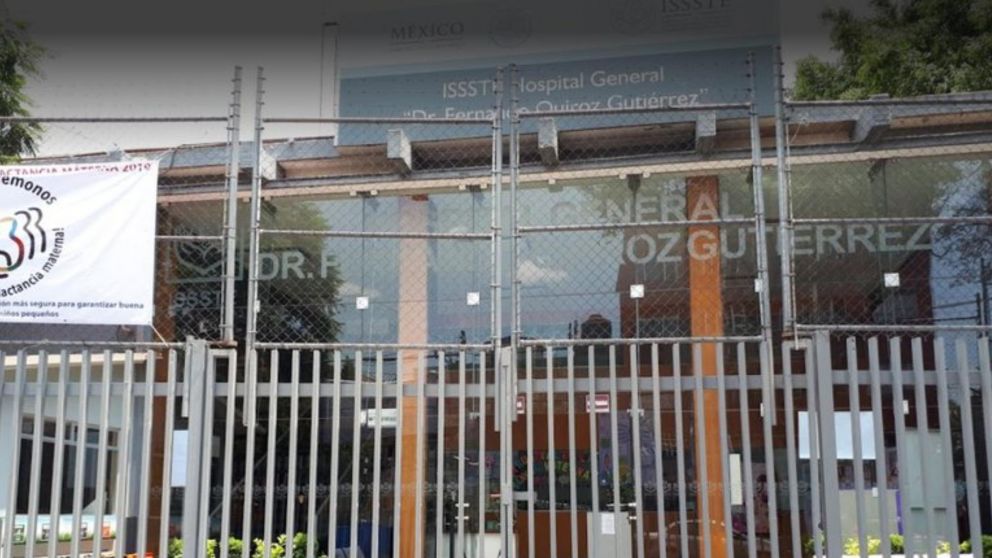 El ataque se produjo en el hospital Quiroz Gutiérrez, de la Ciudad de México (captura Google Maps)