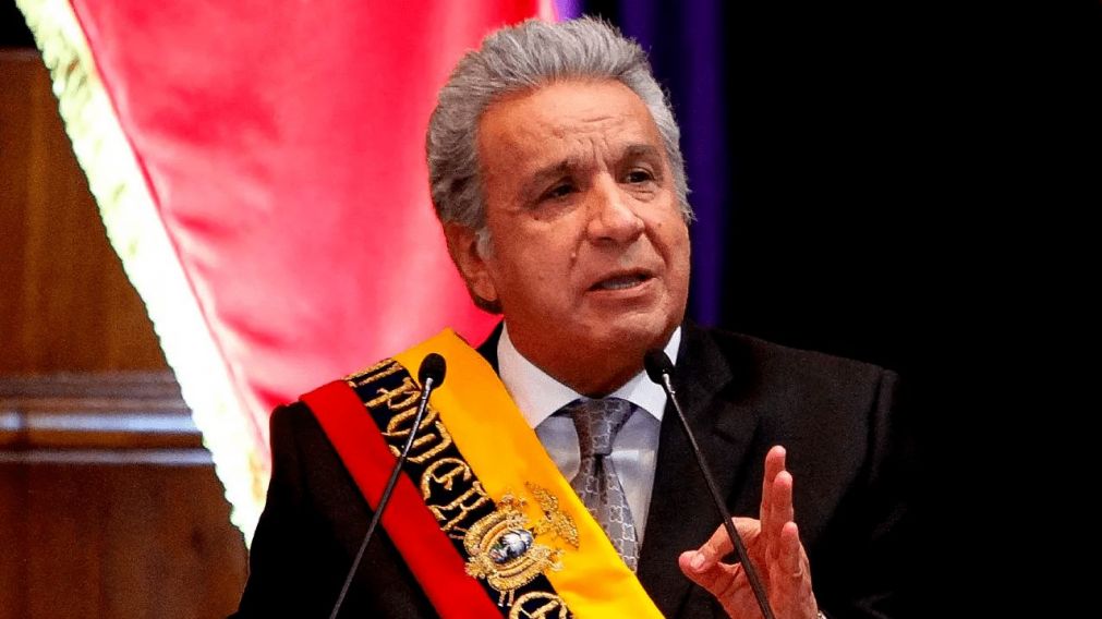 El presidente de Ecuardor Lenín Moreno termina su gestión con una aprobación menor del 10 por ciento.