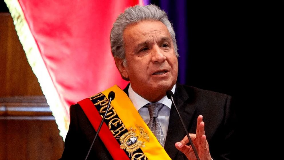 El presidente de Ecuardor Lenín Moreno termina su gestión con una aprobación menor del 10 por ciento.