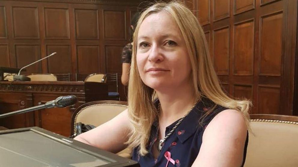 Hebe Casado, la legisladora de la polémica.