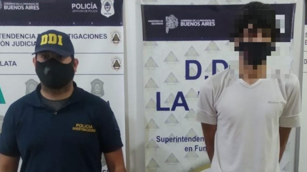Este es el individuo que fue apresado por abusar sexualmente de la inocente nenita.