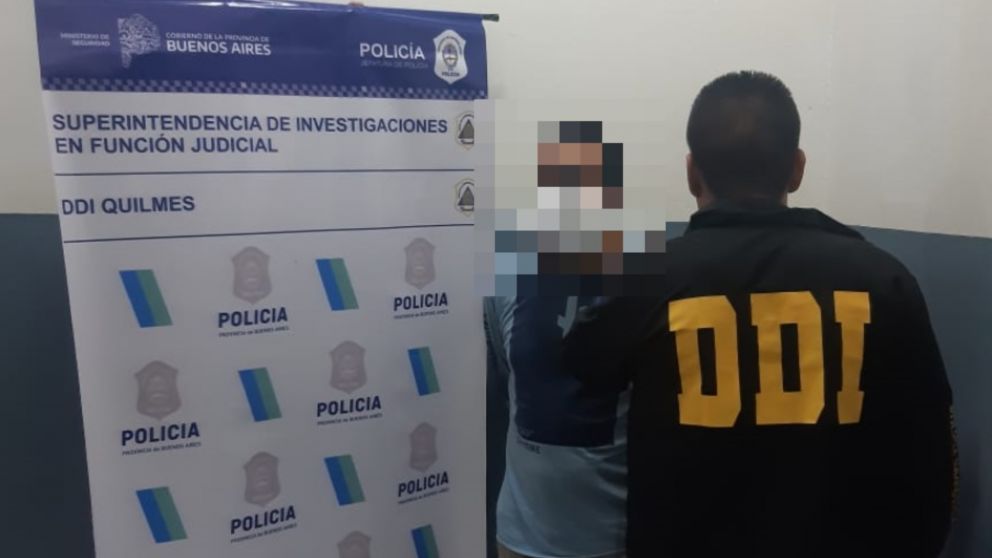 Este es el individuo que fue apresado por el crimen de Héctor Daniel Guzmán.
