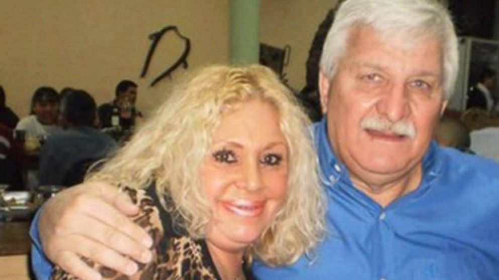 Stella Maris Sequeira junto a su esposo y ahora principal sospechoso de su desaparición, Rubén Carrazone (Archivo).