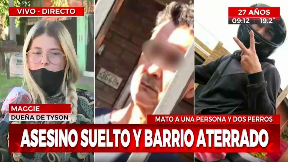 Vecinos de Los Polvorines denuncian que un hombre atropell� y mat� a un chico, asesin� a dos perros y est� libre. 