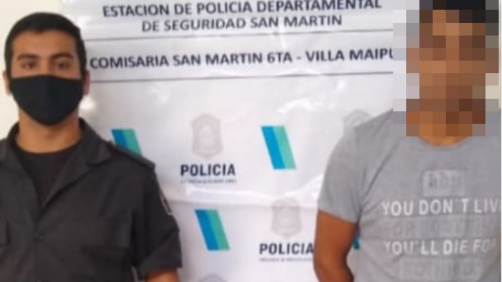 Este es el individuo que fue detenido en Villa Maipú por estar implicado en el brutal suceso.