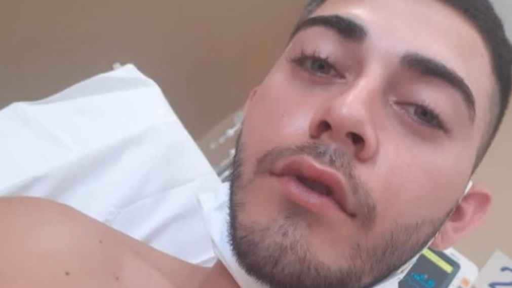 Thomas Frasso, de 23 años, está internado por un edema cerebral provocado por la paliza (Crónica HD).