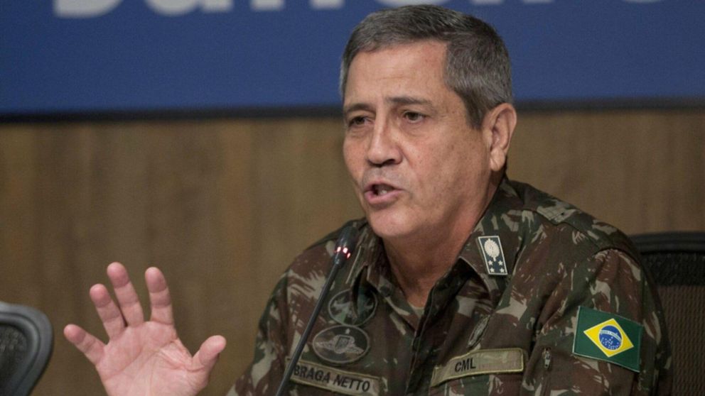 El nuevo ministro de Defensa Walter Braga Netto.