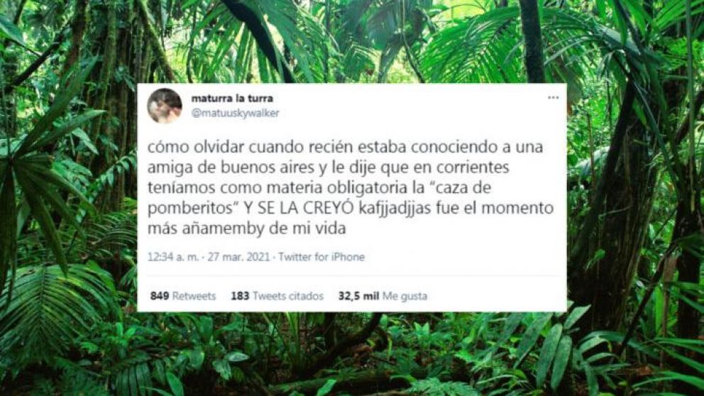 La joven se hizo viral en Twitter por una broma que le realizó a su amiga.