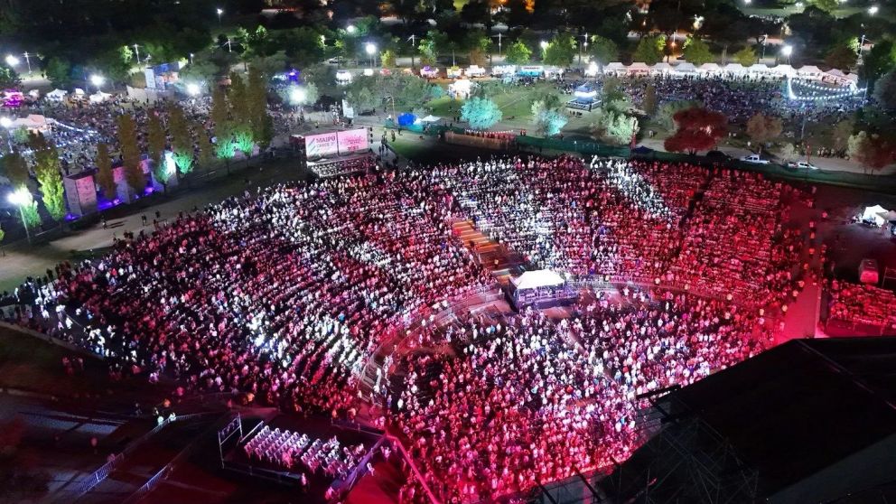 Teatro griego ubicado en Maipú, Mendoza
