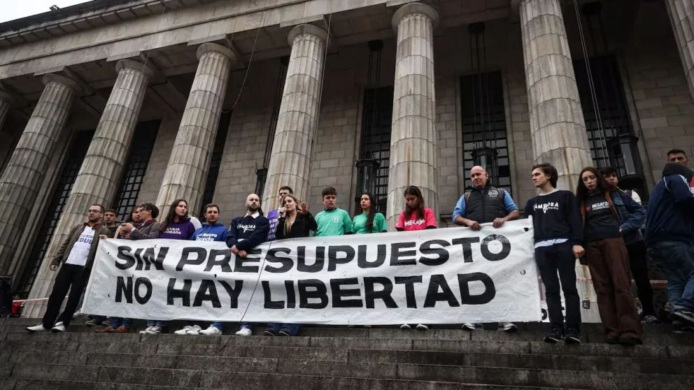 La UBA irá a la Justicia contra el Gobierno de Javier Milei para que cumpla la ley de Financiamiento Universitario (Archivo).