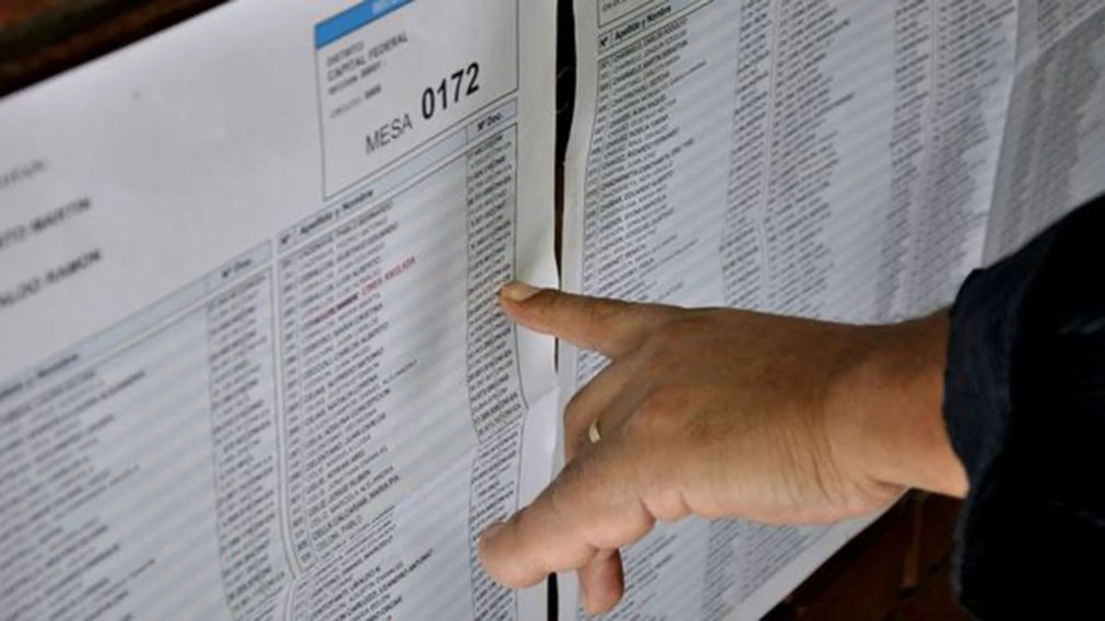 Últimas horas para consultar en el padrón electoral de cara a las elecciones (Imagen ilustrativa).