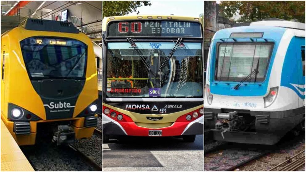 Como funcionarán el subte, los colectivos y los trenes en el AMBA este domingo de elecciones (Archivo).