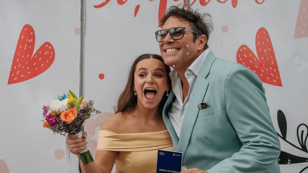 Matías Alé y Martina Vignolo se casaron por civil en Mar del Plata: "Para toda la vida..."