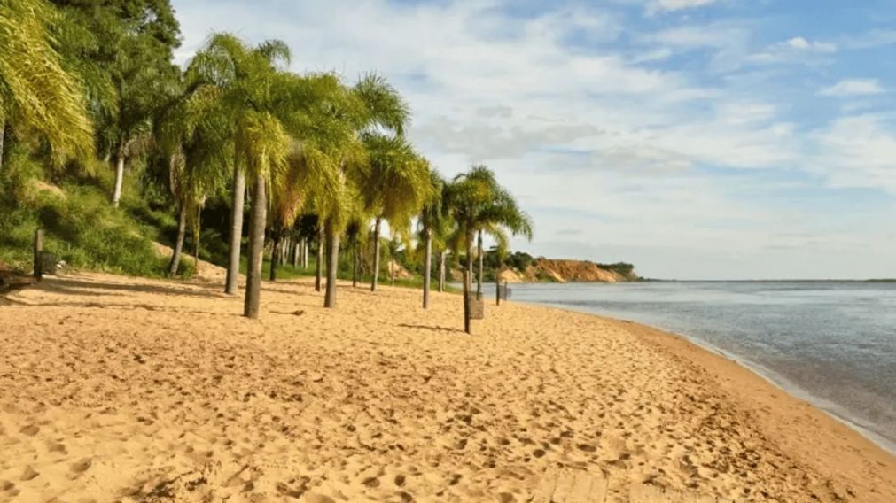 Barrancas y selva de galería al borde del río, un escenario natural para explorar.