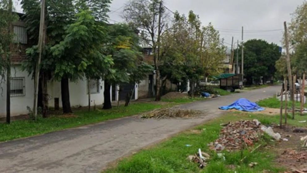 Acá, en este vecindario, se produjo la mortal agresión sufrida por Rubén Alberto Martínez.