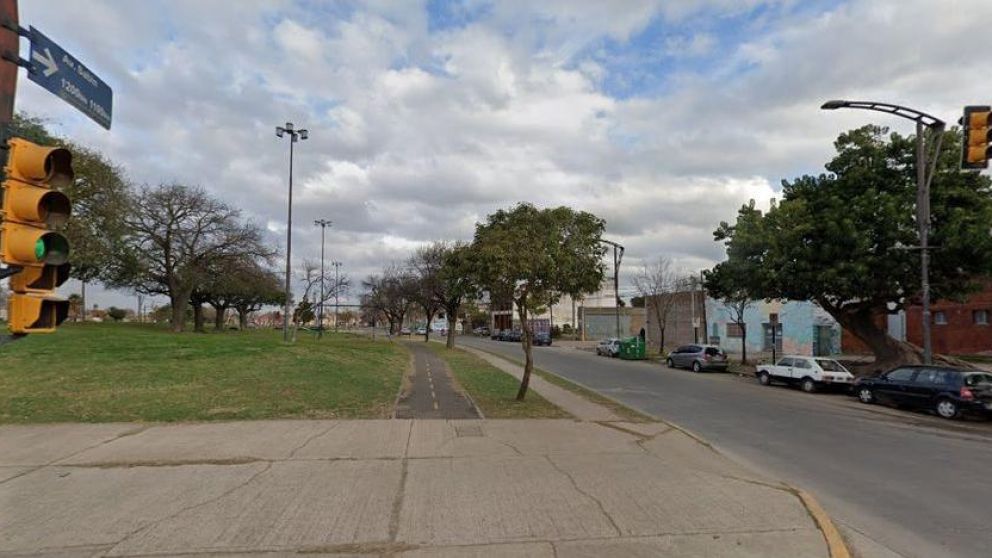 La zona en la que se produjo el brutal episodio.