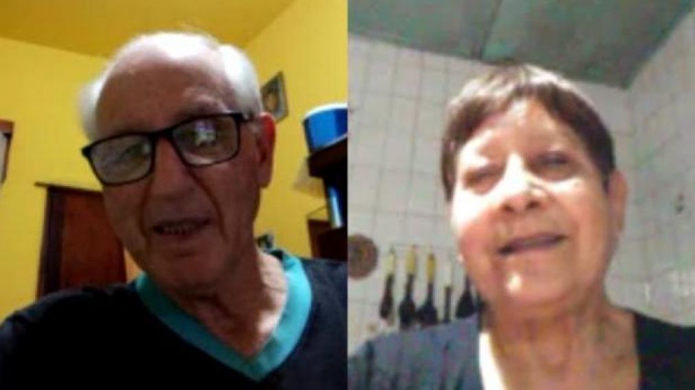 Luis Correa y su mujer suelen hacer videollamadas con sus hija.