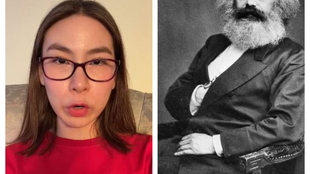 La joven peruana pensó que Karl Marx eran dos personas distintas.
