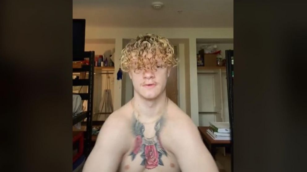 Corey Bennett, en uno de sus videos concientizadores en TikTok (Imagen ilustrativa).