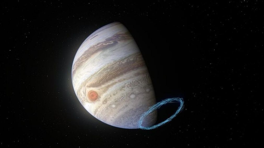 Las fotografías fueron tomadas por la JunoCam, bordo de la nave espacial Juno, de la NASA. (ESO)