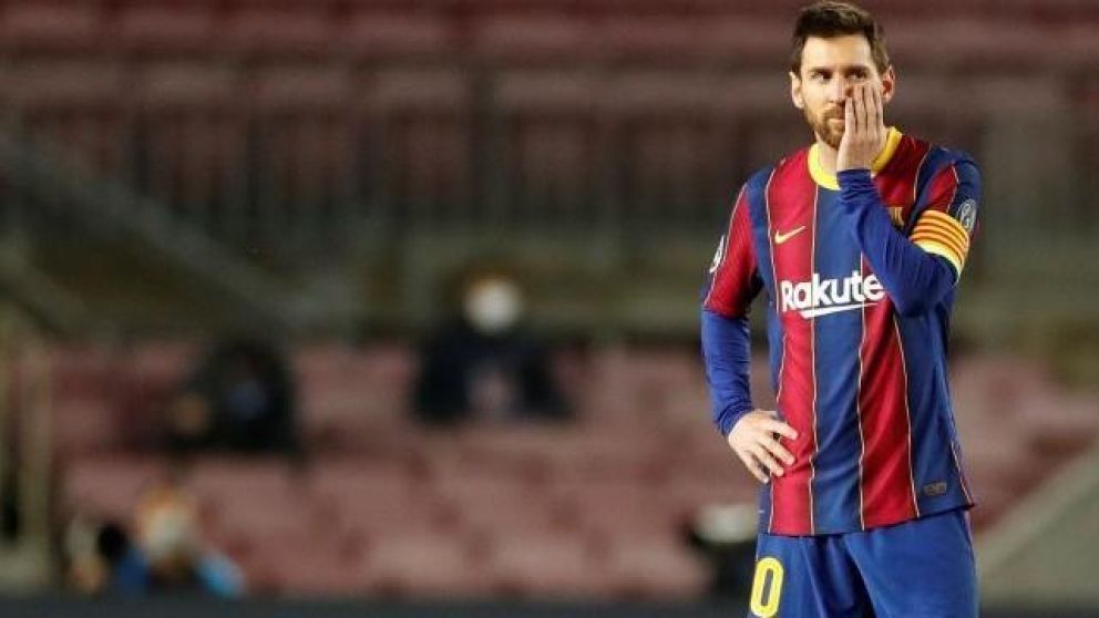 ¡Escandaloso! Mirá lo que hizo Messi.