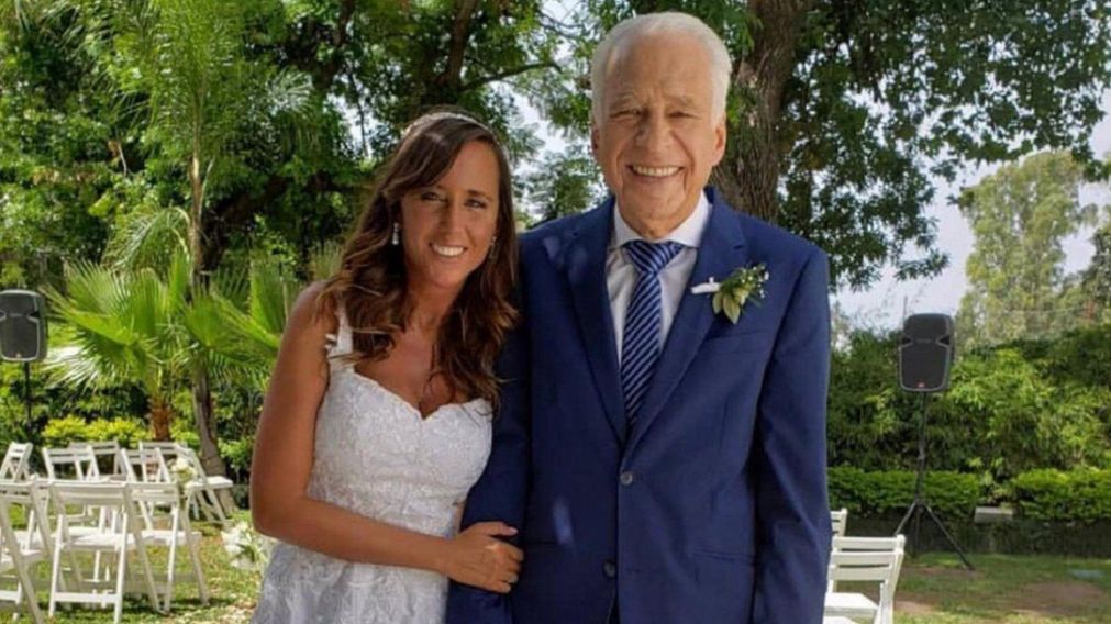 Alberto Cormillot se casó con Estefanía Pasquini en 2019 y esperan su primer hijo juntos (Archivo).