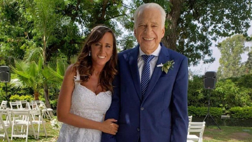 Alberto Cormillot se casó con Estefanía Pasquini en 2019 y esperan su primer hijo juntos (Archivo).