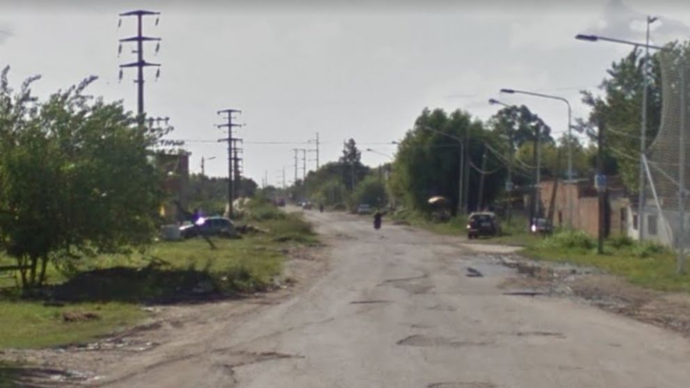 En esta calle fueron baleados los amantes que tenían sexo dentro de un automóvil.