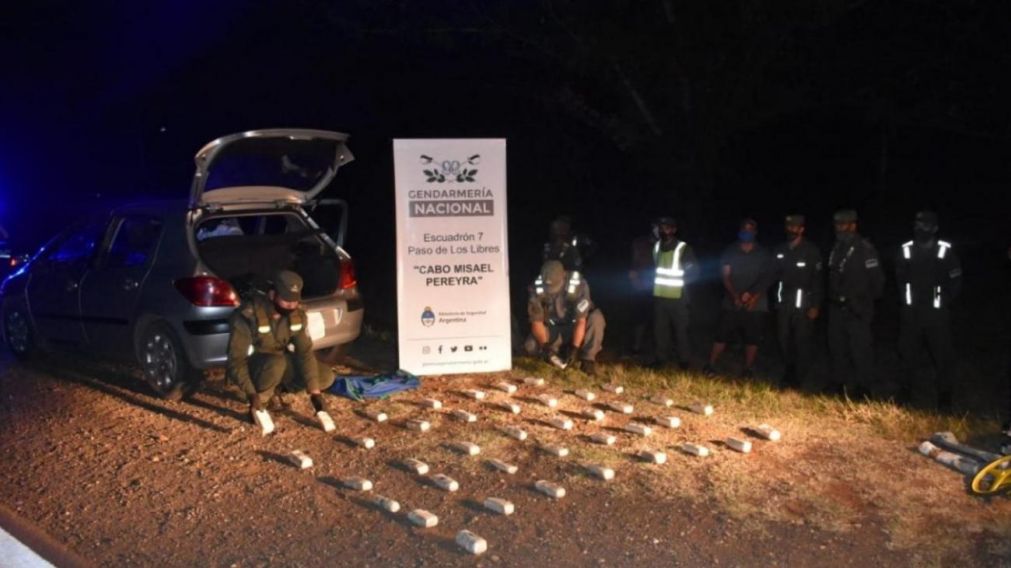 El concejal fue detenido junto a otras dos personas en un operativo de Gendarmería.