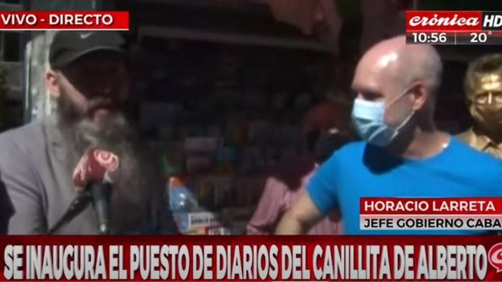 Guido Miranda ya tiene su puesto en Puerto Madero (Captura de TV).