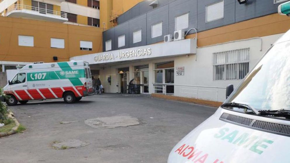 Las pequeñas fueron trasladadas por el SAME al Hospital Santojanni (Imagen ilustrativa).